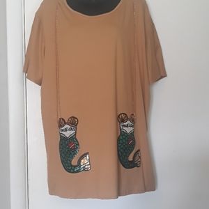 🐠 NWOT Mermaid Top